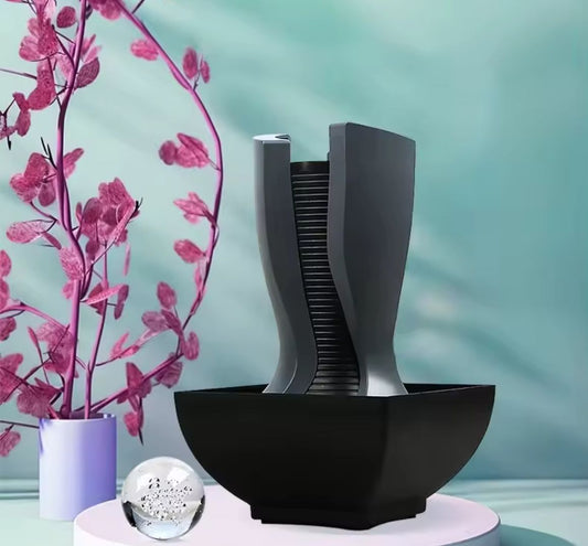 Beautiful fountain & waterfall