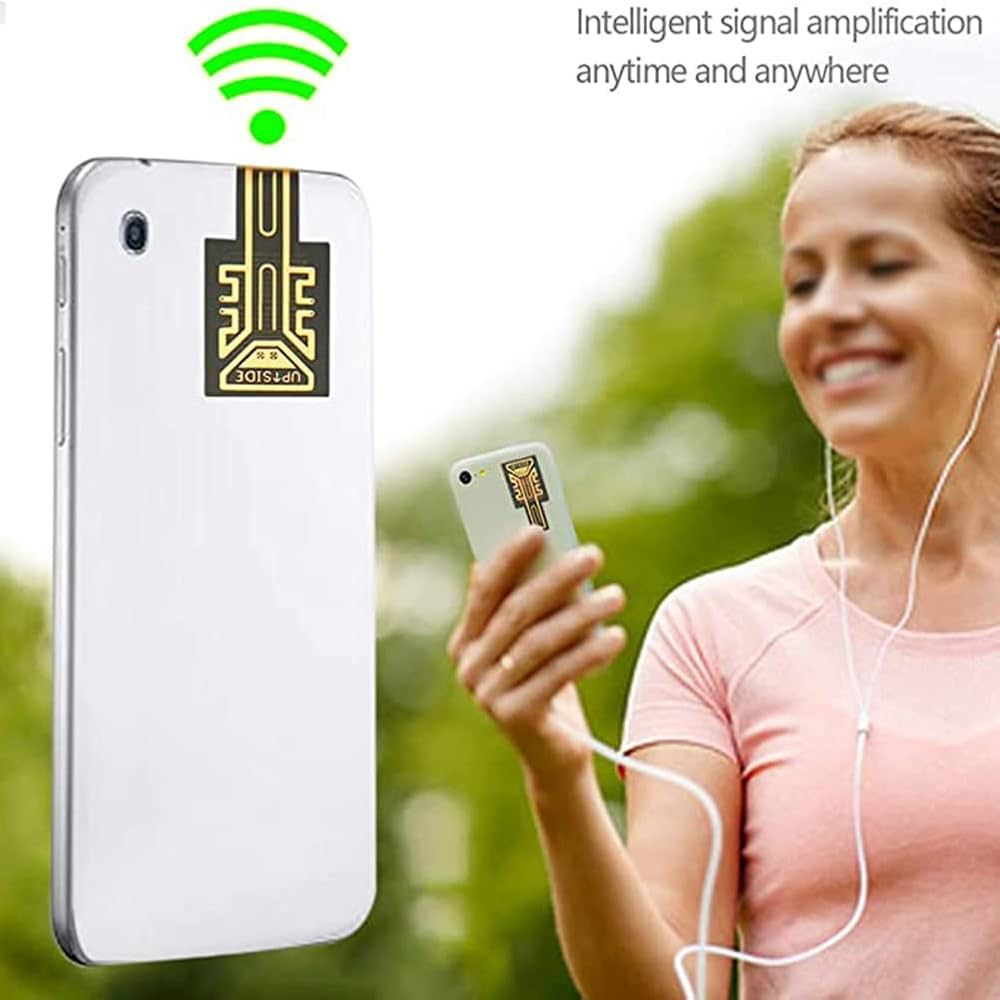 Signal Enhancement Stickers  Portable Signal Booster Cell Phone Signal Amplifier Signal Booster,pay advance n save 5%