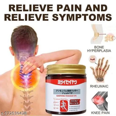 Instant Pain Japanese Relief Soothing Massage Gel,pay advance n get 5% off.