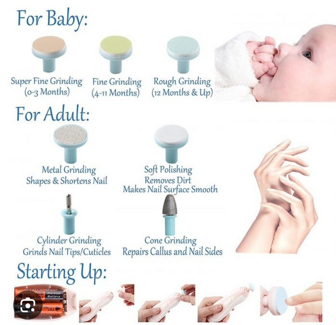 Nail trimmer kit for kids n adults